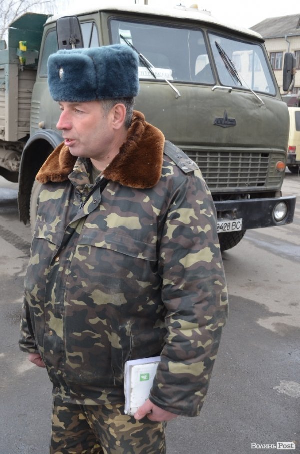 Начальник полігону, полковник Олександр Ніколайчук