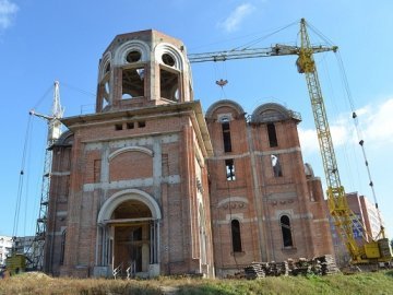 Як у Луцьку будують одну з найбільших в Україні церков. ФОТО