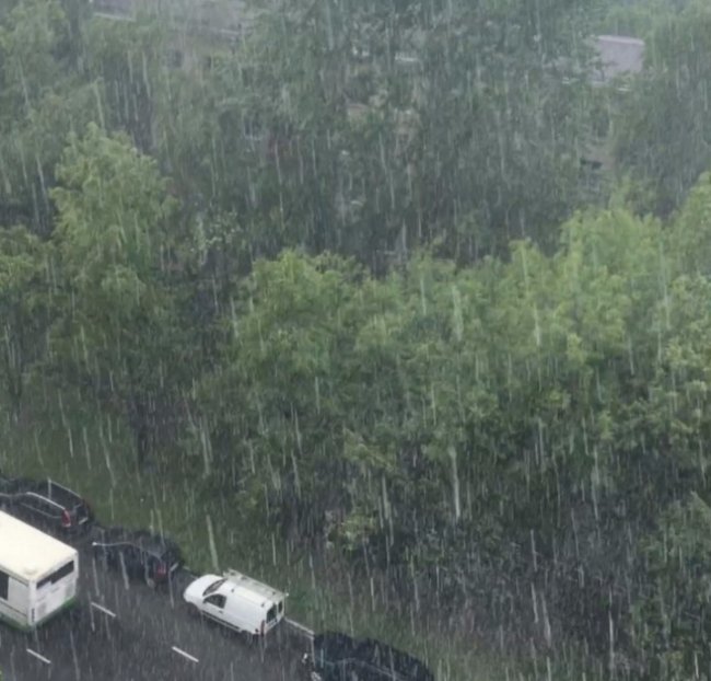 У Росії пішов сніг