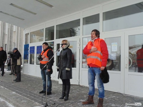 Як волинський Автомайдан «будив» Ковель. ФОТО. ВІДЕО