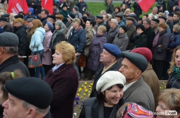 «Порошенківський» концерт у центрі Луцька. ФОТО