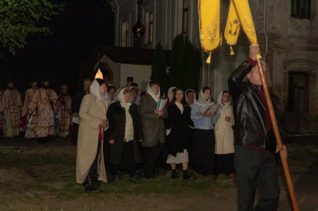 Пасхальне богослужіння у храмі в Жидичині. ФОТО