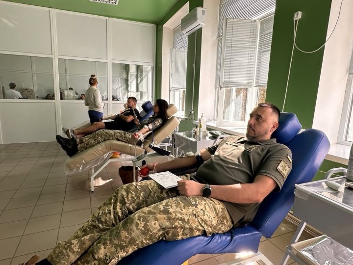 Волинські прикордонники здали понад тридцять літрів крові