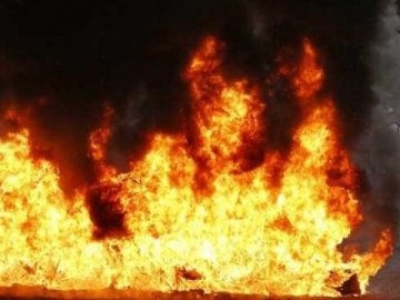 У селі на Волині біля школи горіла теплиця