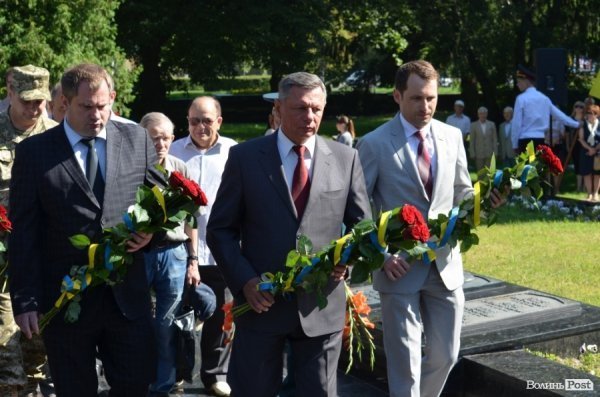 У Луцьку вшанували борців з фашизмом. ФОТО