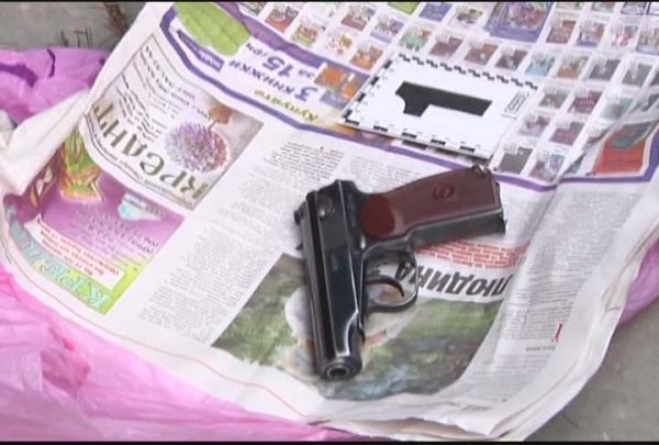 На луцькому меморіалі знайшли пістолети, вилучені в ДАІ. ФОТО