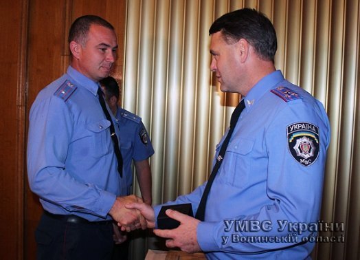 У волинській міліції - свято. ФОТО