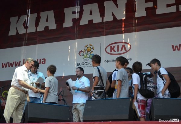 Фінал «Євро-2012» у Луцьку: гурт С.К.А.Й., нагороди, розваги. ФОТО