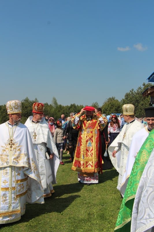 У селі на Волині вперше освятили храм. ФОТО