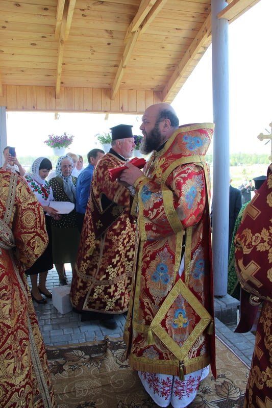 У селі на Волині вперше освятили храм. ФОТО