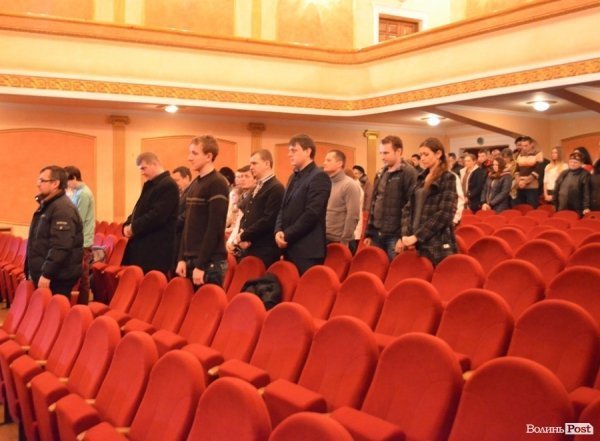 Презентували фільм про луцький Євромайдан. ФОТО