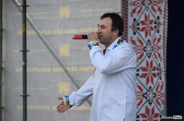  У Луцьку Романюк варив борщ на фестивалі їжі. ФОТО