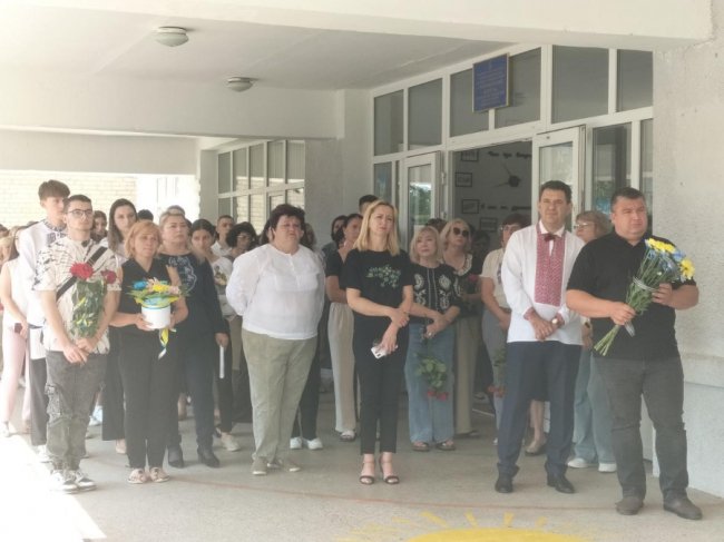 У ліцеї на Волині відкрили меморіальні дошки загиблим воїнам-випускникам. ФОТО