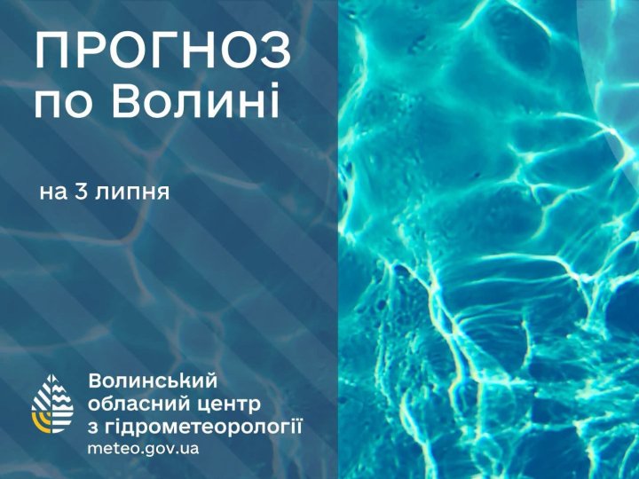 Яка буде погода в Луцьку та на Волині у п'ятницю, 3 липня