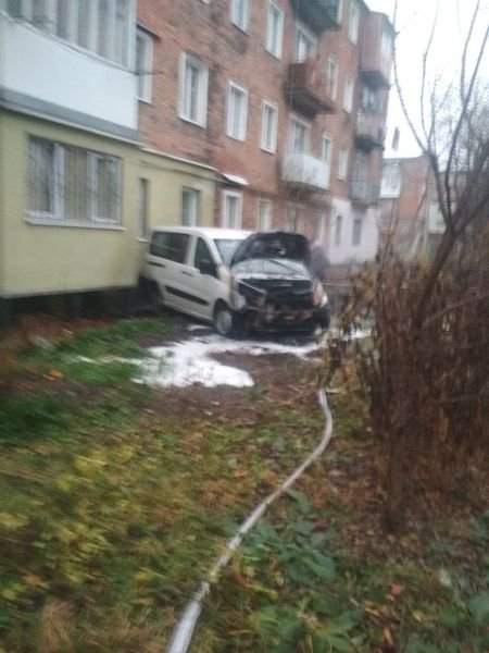 На Волині горів автомобіль