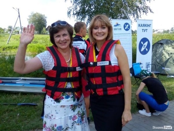 У Володимирі-Волинському - святковий сплав на каяках. ФОТО