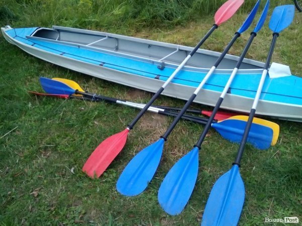 У Володимирі-Волинському - святковий сплав на каяках. ФОТО