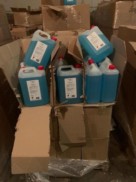 Волинянин, який виготовляв фальсифікований антисептик, постане перед судом