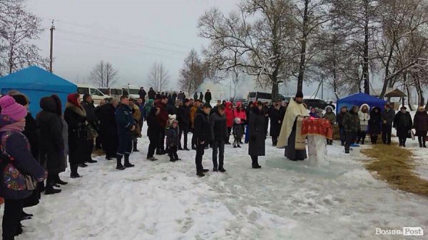 На Волині для безпеки на Водохреще залучили водолазів