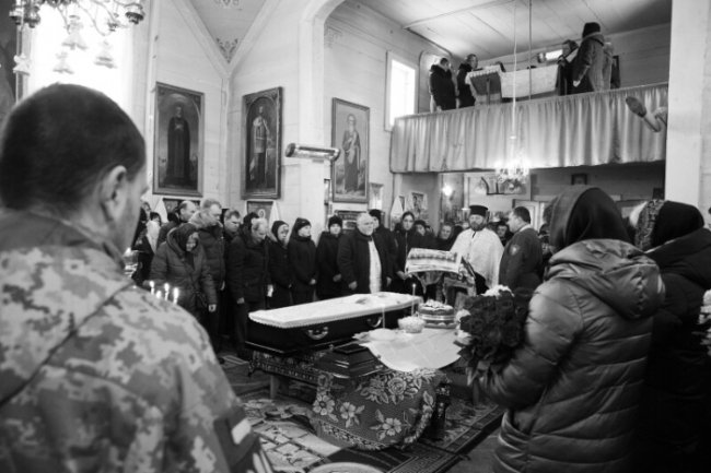 Лучани попрощалися із Захисником Сергієм Куделею