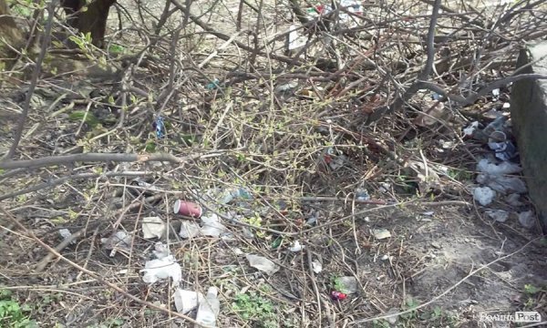 Лучани перетворюють місто на смітник. ФОТО