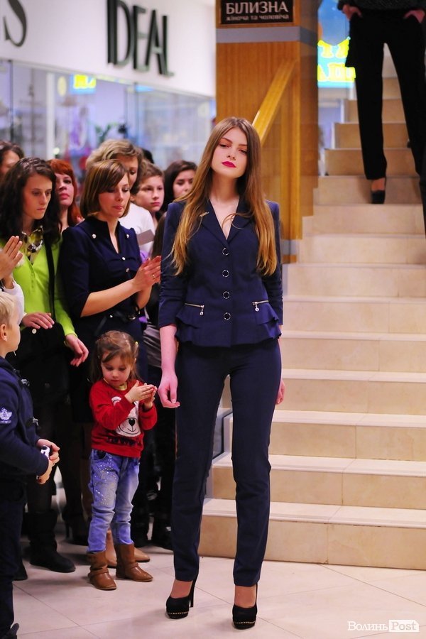 Модний показ у Луцьку. ФОТО*