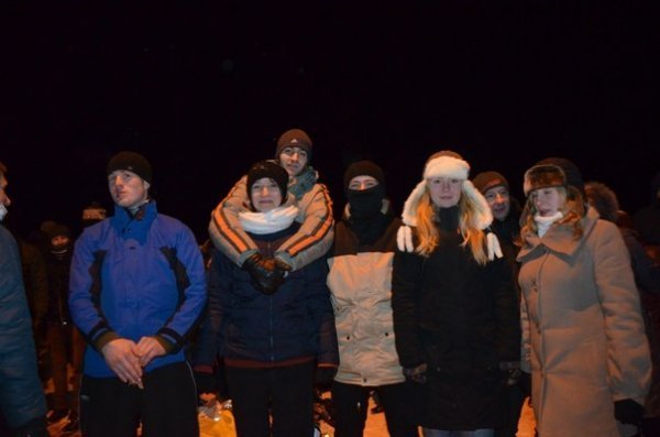 Як Автомайдан «стеріг» луцьких солдатів. ФОТО