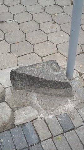 У Луцьку в ніч на Хелловін пошкодили кликуна