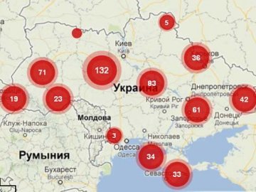 В Україні корупцію позначатимуть на спецкарті