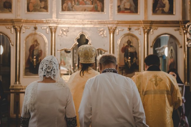 На Волині подружжя обвінчалося після 40-ка років спільного життя. ФОТО