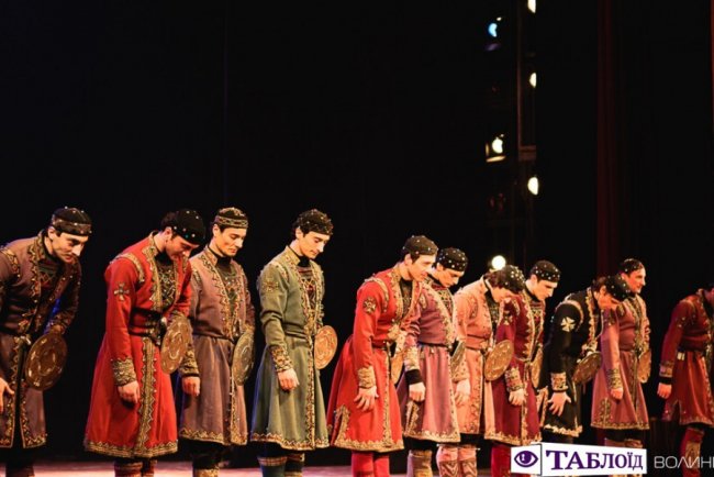 Легендарний балет «Сухішвілі» феєрично виступив у Луцьку. ФОТО