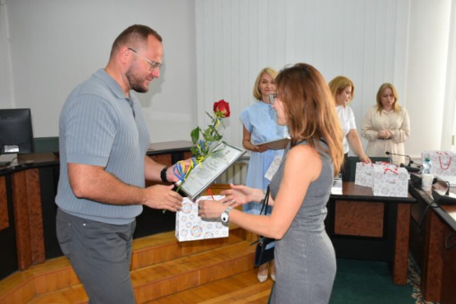 У Луцьку нагородили тринадцятьох військовослужбовців Повітряних сил, які захищають місто від дронів та ракет