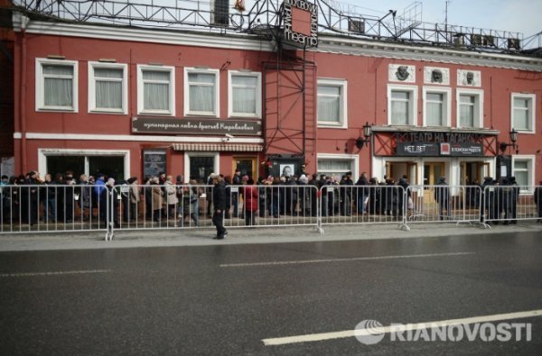 Прощання з Валерієм Золотухіним. ФОТО. ВІДЕО