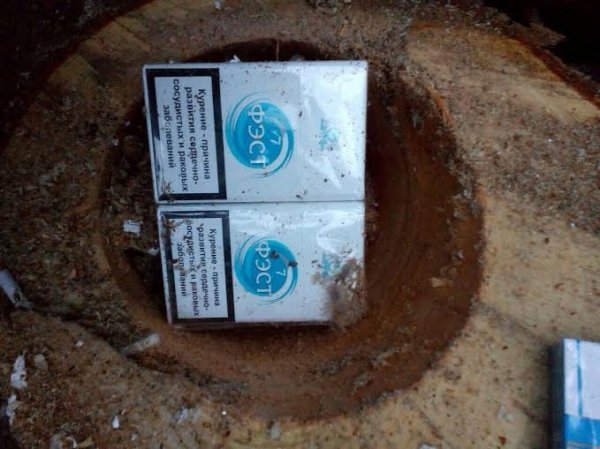 Луцькі прикордонники затримали велику контрабанду цигарок. ФОТО