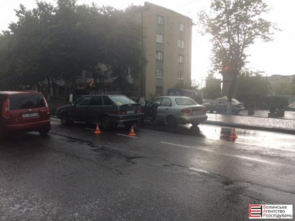 На Волі зіткнулися два автомобілі. ФОТО