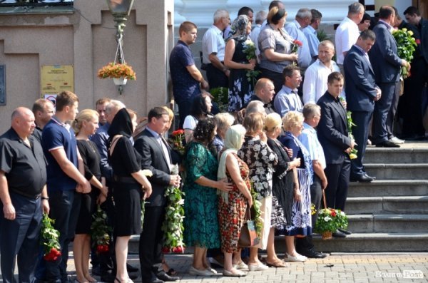 У Луцьку відспівали панахиду за Єремеєвим. ФОТО