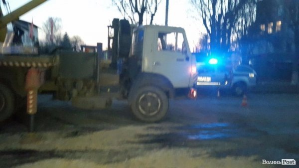 Аварія на Дубнівській: вулицю перекрила поліція. ФОТО