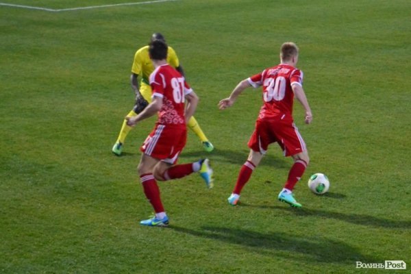 «Волинь» проти «Анжі». ФОТО. ВІДЕО