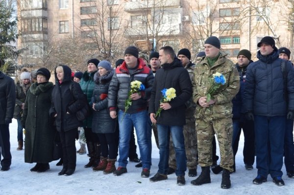 У Ковелі відкрили дошку загиблому під Іловайськом військовому