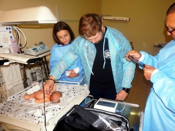 У лікарні Луцька – новий прилад для діагностики слуху у дітей. ФОТО