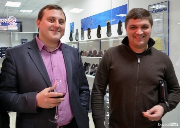 Депутати Луцькради Андрій Осіпов та Роман Бондарук