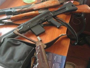 У волинянина вилучили гвинтівку та набої. ФОТО