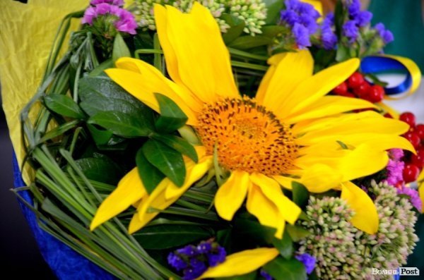 Романюк відзначив трудові колективи, бійців АТО та волонтерів. ФОТО