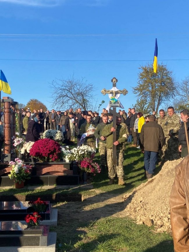 На Волині поховали Героя Юрія Гимзу