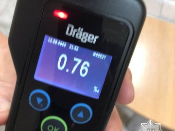 У Луцьку затримали нетверезого водія квадроцикла: їхав з порушеннями і без шолома 