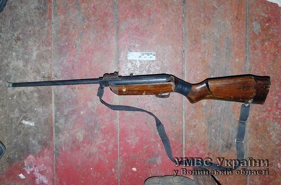 В будинку волинянина знайшли зброю та набої. ФОТО