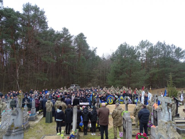 На Волині попрощалися із Героєм Віктором Штанем