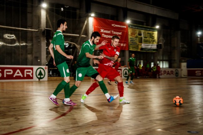  Розгромна перемога: ФК «Любарт» виграв перший матч Кубку України з футзалу. ФОТО