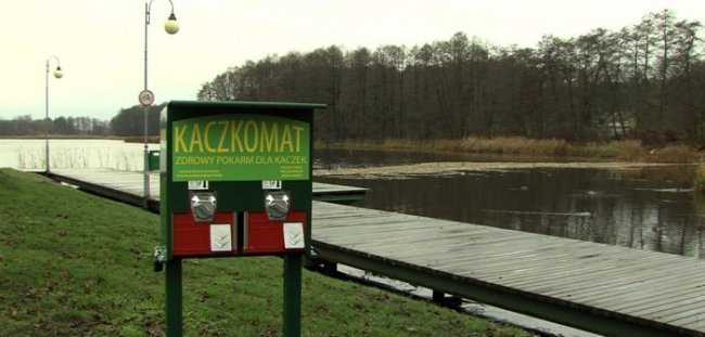 У Варшаві встановили «качкомати»