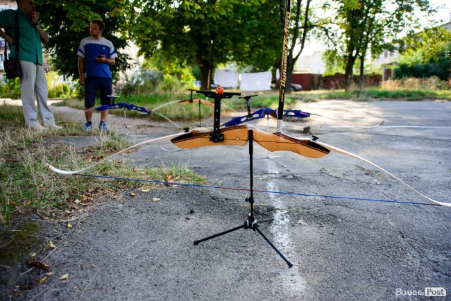 Єдина у Луцьку секція стрільби з лука провела перше відкрите тренування. ФОТО